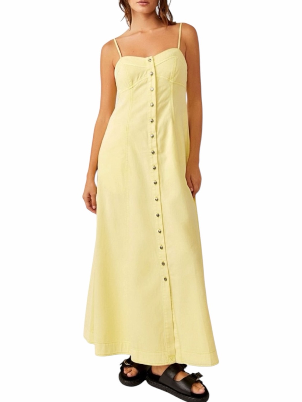 NEW FREE PEOPLE Just Jill Maxi Dress Size Medium